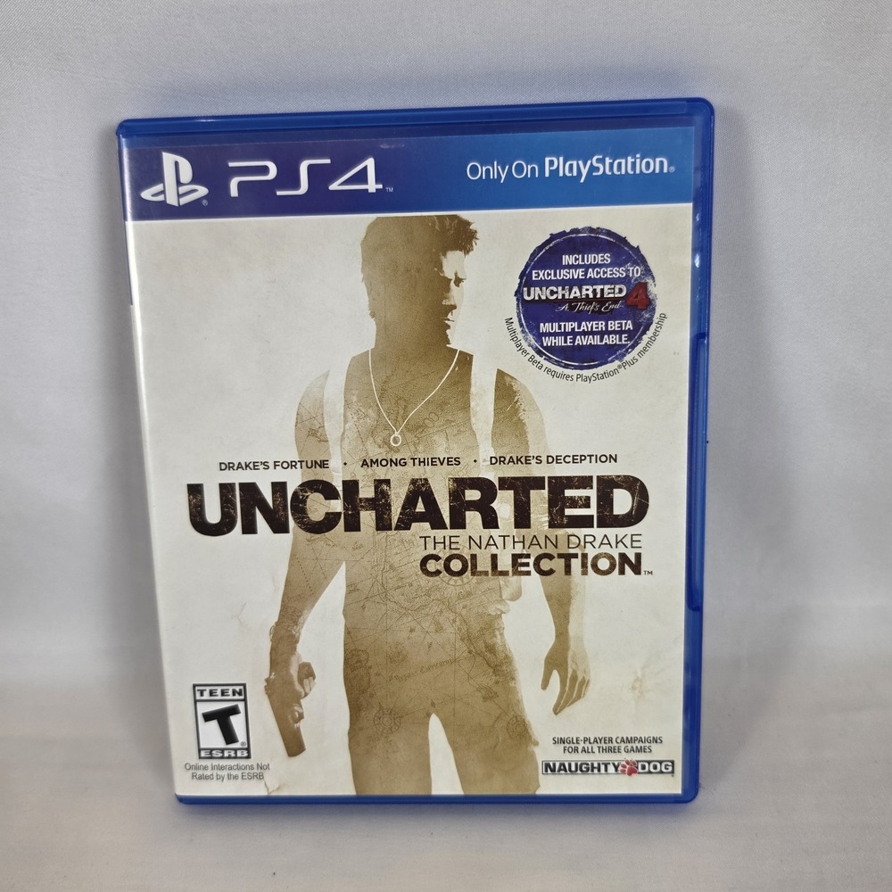 Uncharted The Nathan Drake Collection PlayStation 4 PS4 Complete CIB Tested